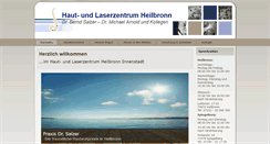 Desktop Screenshot of dr-salzer.de